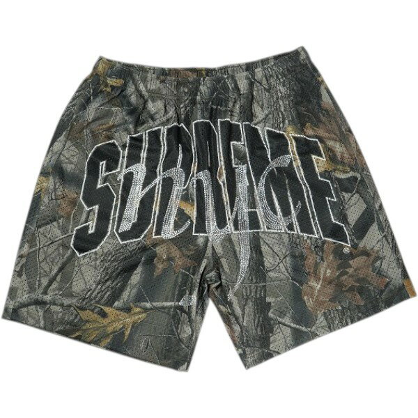 SUPREME シュプリーム 26SS Rhinestone Mesh Short Realtree Hardwoods Camo ショーツ 緑 Size   30011070