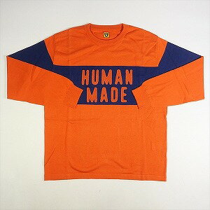 HUMAN MADE ヒューマンメイド 23AW KNIT SWEATER #2 ORANGE オン