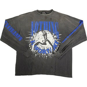 樂天商城 - SAINT MICHAEL セント マイケル ×Kosuke Kawamura 24AW KK_LS TEE/NOTHING IMP/ BLACK ロンT 黒 Size 【XL】 【新古品・未使用品】 20807079