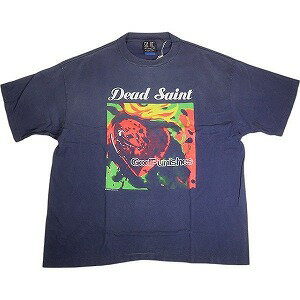 乐天商城 - SAINT MICHAEL セント マイケル 24AW SS TEE/DEAD SAINT/NAVY Tシャツ 紺 Size 【XL】 【新古品・未使用品】 20807083
