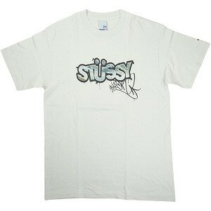 STUSSY ステューシー FRONT LOGO Tee Stone Tシャツ 灰 Size 【L】 【中古品-非常に良い】 20826780