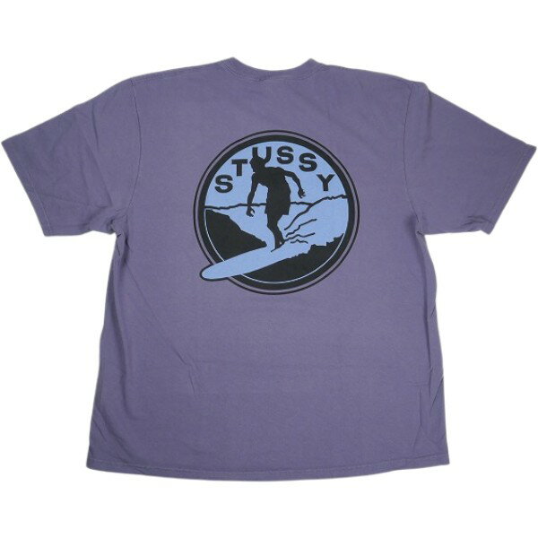 樂天商城 - STUSSY ステューシー SURF CLUB TEE PIGMENT DYED GRAPE Tシャツ 紫 Size 【L】 【新古品・未使用品】 30005627