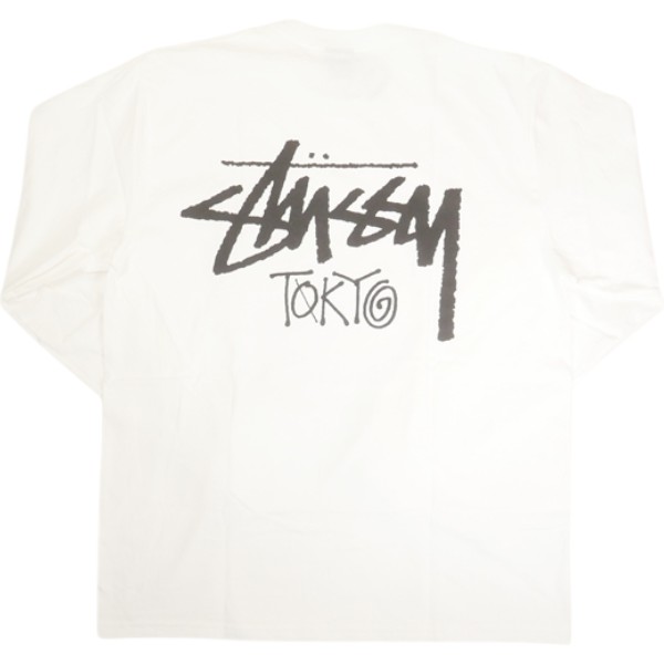 乐天商城 - STUSSY ステューシー STOCK TOKYO LS TEE WHITE 東京限定ロンT 白 Size 【S】 【新古品・未使用品】 30005726