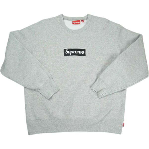 乐天商城 - SUPREME シュプリーム 22AW Box Logo Crewneck Heather Grey クルーネックスウェット 灰 Size 【M】 【中古品-良い】 30005889