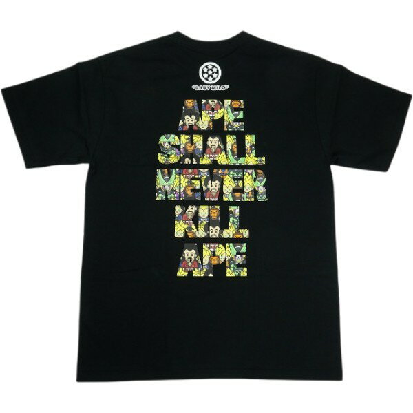 樂天商城 - A BATHING APE ア ベイシング エイプ ×DRAGONBALL Z 20SS BABY MILO ASNKA TEE BLACK Tシャツ 黒 Size 【XL】 【新古品・未使用品】 30006186