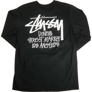 【※人気】ステューシー stussy★両面デザイン ビッグロゴ ロンt 黒 L 20807848.jpg