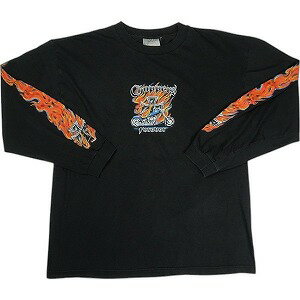 乐天商城 - VINTAGE ヴィンテージ Thunder Choppers Forever LS Tee ロンT 黒 Size 【L相当】 【中古品-良い】 20820998