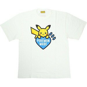 乐天商城 - HUMAN MADE ヒューマンメイド ×POKEMON MADE 25AW GRAPHIC T-SHIRT WHITE OFFLINE STORE限定 ピカチュウTシャツ 白 Size 【S】 【新古品・未使用品】 20827375