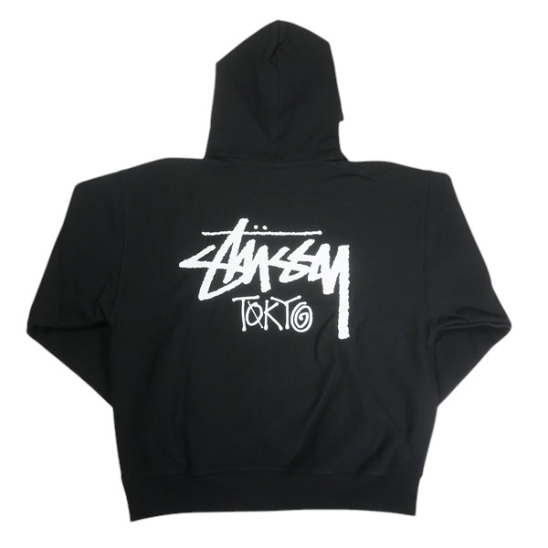 STUSSY ステューシー STOCK TOKYO HOOD BLACK 東京限定パーカー 黒 Size 【S】 【新古品・未使用品】 30005754