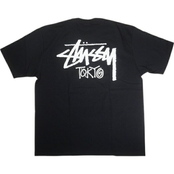 STUSSY ステューシー STOCK TOKYO TEE BLACK 東京限定Tシャツ 黒 Size 【S】 【新古品・未使用品】 30005865
