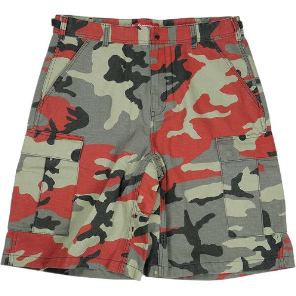 乐天商城 - SUPREME シュプリーム 26SS Cargo Short Red Camo ショーツ 赤 Size 【W34】 【新古品・未使用品】 30006271