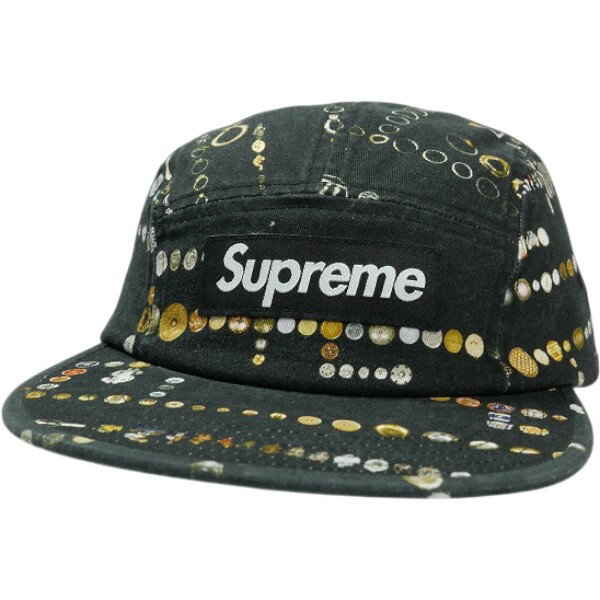 乐天商城 - SUPREME シュプリーム ×Mike Kelley 26SS Camp Cap Black キャンプキャップ 黒 Size 【フリー】 【新古品・未使用品】 30006273