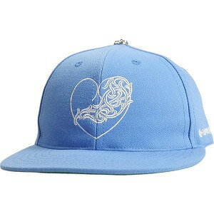 CHROME HEARTS クロム・ハーツ VINY HEART EMBLEM BASE BALL HAT CRLNA BLU キャップ 水色 Size 【7 1/2(L)】 【新古品・未使用品】 20807697