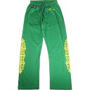 CHROME HEARTS クロム・ハーツ VARSITY WARM UP PANT GREEN MESH メッシュジャージパンツ 緑 Size 【M】 【新古品・未使用品】 20807701(4)