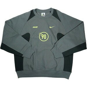 乐天商城 - Palace Skateboards パレススケートボード ×Nike 25FW Total P90 Crew Greyクルーネックスウェット チャコール Size 【XL】 【新古品・未使用品】 20828829