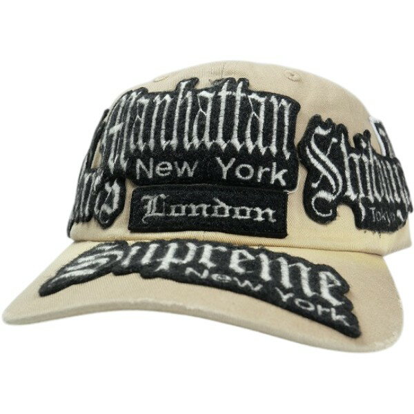 乐天商城 - SUPREME シュプリーム 26SS City Patches 6-Panel Tan キャップ タン Size 【フリー】 【新古品・未使用品】 30006427