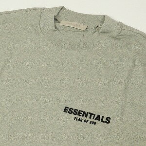 Fear of God フィアーオブゴッド Essentials Core Collection T-shirt Dark Oatmeal Tシャツ 濃灰 Size 【L】 【新古品・未使用品】 20808569