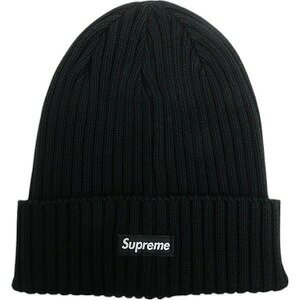 SUPREME シュプリーム 25SS Overdyed Beanie Black ビーニー 黒 Size 【フリー】 【新古品・未使用品】 20816250