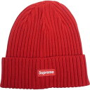 SUPREME シュプリーム 25SS Overdyed Beanie Red ビーニー 赤 Size 【フリー】 【新古品・未使用品】 20816274(4)