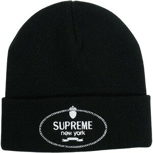 SUPREME シュプリーム 24AW Crest Beanie Black ビーニー 黒 Size 【フリー】 【新古品・未使用品】 20828652(4)