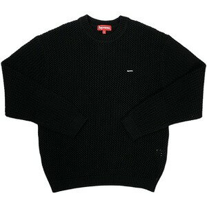 SUPREME シュプリーム 22SS Open Knit Small Box Sweater セーター 黒 Size 【M】 【中古品-ほぼ新品】 20829374