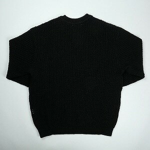 SUPREME シュプリーム 22SS Open Knit Small Box Sweater セーター 黒 Size 【M】 【中古品-ほぼ新品】 20829374