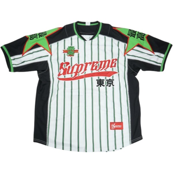 樂天商城 - SUPREME シュプリーム 26SS Stars Baseball Jersey Stripe ベースボールジャージ 白 Size 【M】 【新古品・未使用品】 30006765