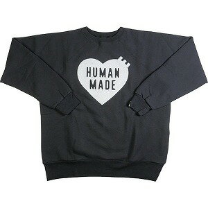 乐天商城 - HUMAN MADE ヒューマンメイド 23AW SWEATSHIRT Black HM26CS041 クルーネックスウェット 黒 Size 【M】 【新古品・未使用品】 20808779