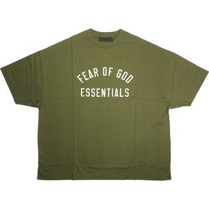 乐天商城 - Fear of God フィアーオブゴッド ESSENTIALS Jersey Crewneck Tee MILITARY Tシャツ オリーブ Size 【XXS】 【新古品・未使用品】 20818391