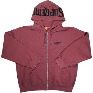 SUPREME シュプリーム 24AW Mister Cartoon Zip Up Hooded Sweatshirt Plum ジップパーカー エンジ Siz..
