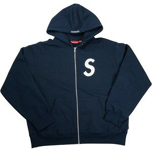 楽天ブランド古着のフールズジャッジSUPREME シュプリーム 25FW S Logo Zip Up Hooded Sweatshirt Navy ジップパーカー 紺 Size 【L】 【新古品・未使用品】 20830068