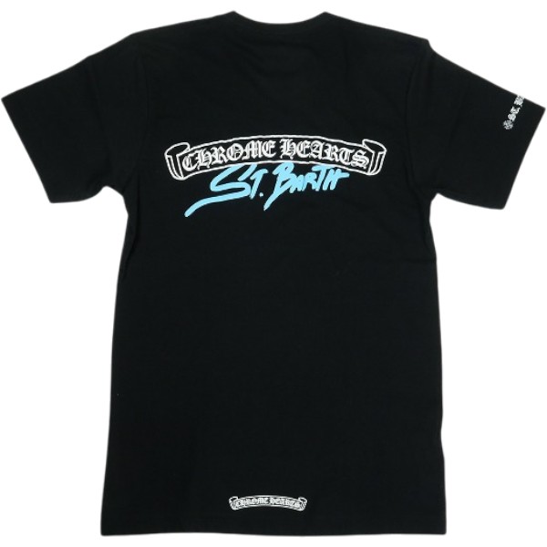 乐天商城 - CHROME HEARTS クロム・ハーツ ST BARTH SCROLL SS TEE BLACK セントバース限定Tシャツ 黒 Size 【S】 【新古品・未使用品】 30007152