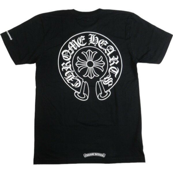乐天商城 - CHROME HEARTS クロム・ハーツ HORSESHOE S/S TEE BLACK Tシャツ 黒 Size 【XL】 【新古品・未使用品】 30007261