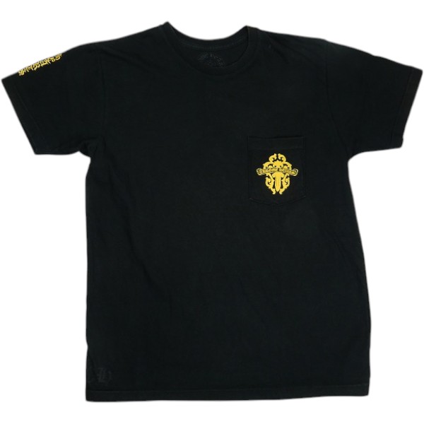乐天商城 - CHROME HEARTS クロム・ハーツ DAGGER POCKET SS TEE BLACK Tシャツ 黒 Size 【L】 【中古品-良い】 30007289