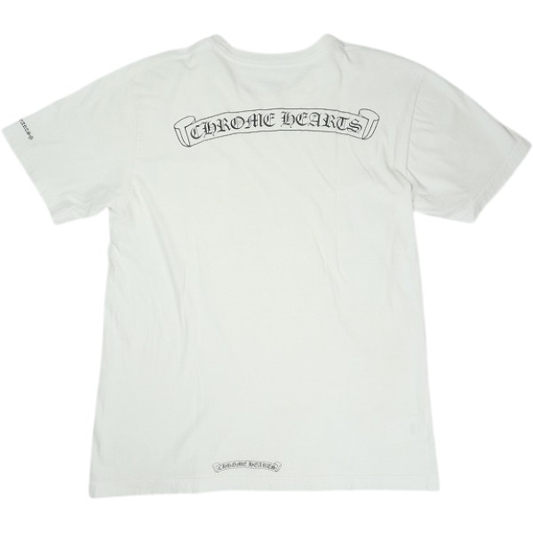 乐天商城 - CHROME HEARTS クロム・ハーツ SCROLL SS T-SHIRT WHITE Tシャツ 白 Size 【M】 【中古品-良い】 30007295