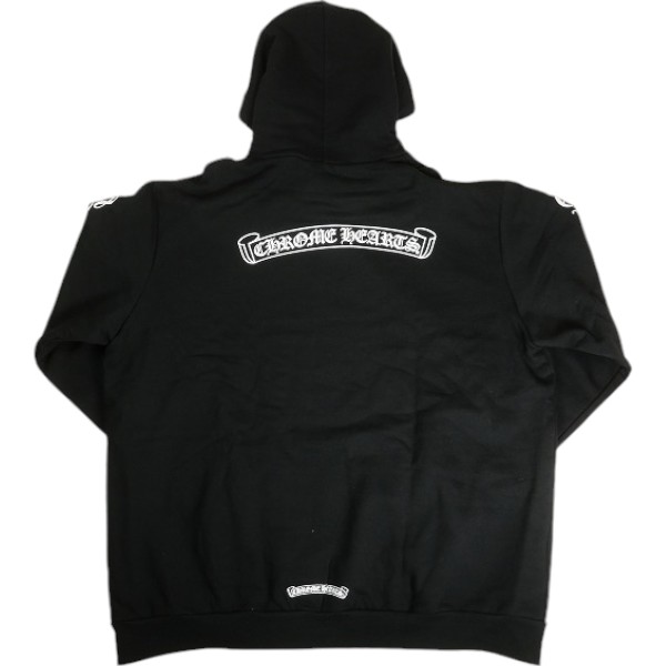 乐天商城 - CHROME HEARTS クロム・ハーツ SCROLL PULLOVER HOODIE BLACK パーカー 黒 Size 【L】 【新古品・未使用品】 30007480