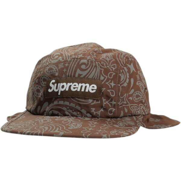 乐天商城 - SUPREME シュプリーム 26SS Reflective Bandana Sunshield Camp Cap Brown キャンプキャップ 茶 Size 【フリー】 【新古品・未使用品】 30009732
