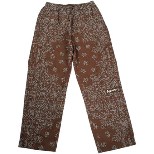 樂天商城 - SUPREME シュプリーム 26SS Reflective Bandana Track Pant Brown トラックパンツ 茶 Size 【M】 【新古品・未使用品】 30009746