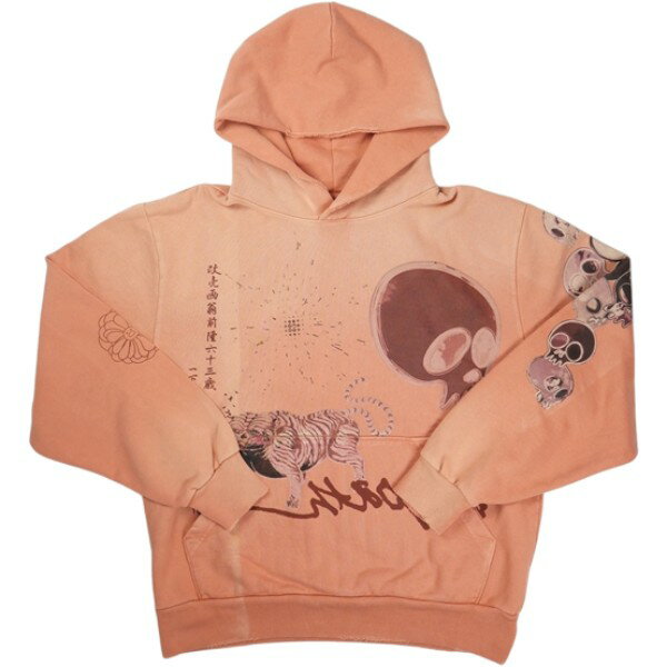 乐天商城 - Travis Scott トラヴィス・スコット ×TAKASHI MURAKAMI THE PATH HOODIE 03 パーカー ピンク Size 【L】 【新古品・未使用品】 30009780