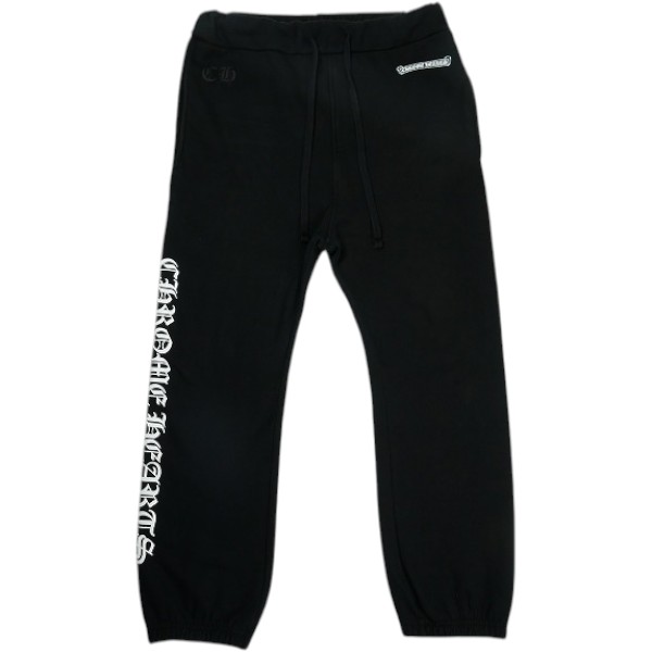乐天商城 - CHROME HEARTS クロム・ハーツ SCROLL LAB SLIT POCKET SWEAT PANTS BLACK スウェットパンツ 黒 Size 【M】 【中古品-非常に良い】 30009790
