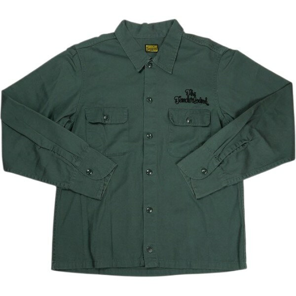 樂天商城 - TENDERLOIN テンダーロイン T-WORK SHT LONG 長袖シャツ 緑 Size 【XS】 【中古品-非常に良い】 30007558