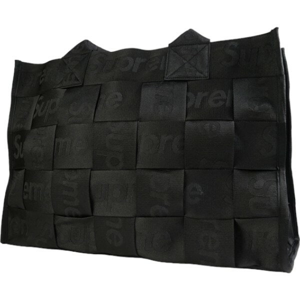 乐天商城 - SUPREME シュプリーム 23SS Woven Large Tote Black トートバッグ 黒 Size 【フリー】 【新古品・未使用品】 30007944