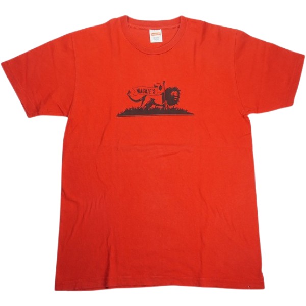 SUPREME シュプリーム 13SS Wackies Lion Tee Red Tシャツ 赤 Size 【L】 【中古品-良い】 30010104
