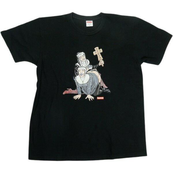 乐天商城 - SUPREME シュプリーム 22AW Nuns Tee Black Tシャツ 黒 Size 【M】 【中古品-良い】 30010110