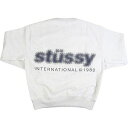 ステューシー トレーナー メンズ STUSSY ステューシー 23AW BLUR CREW ASH HEATHER クルーネックスウェット 灰 Size 【L】 【新古品・未使用品】 20781035