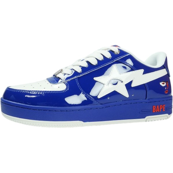 乐天商城 - A BATHING APE ア ベイシング エイプ ×KIDSUPER BAPE STA JPN 1M23-191-931 NAVY スニーカー 紺 Size 【30.0cm】 【新古品・未使用品】 30011118