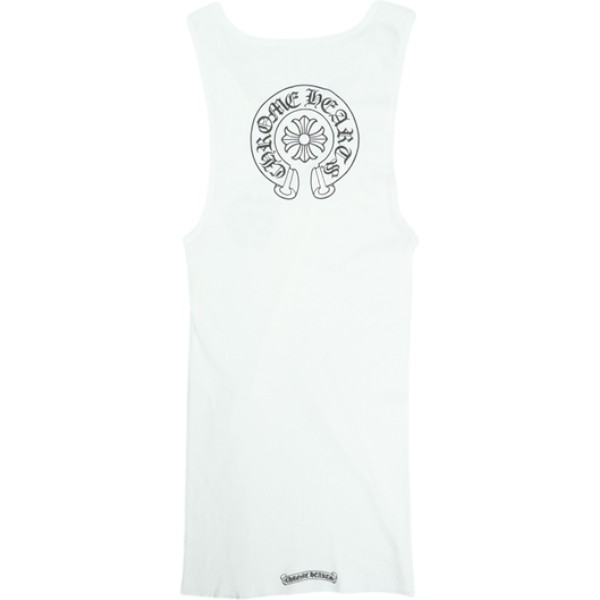乐天商城 - CHROME HEARTS クロム・ハーツ HORSESHOE RIB TANKTOP WHITE タンクトップ 白 Size 【XL】 【新古品・未使用品】 30011161