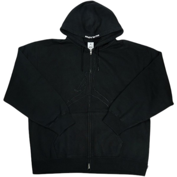 樂天商城 - SUPREME シュプリーム ×Jordan 26SS Zip Up Hooded Sweatshirt Black ジップパーカー 黒 Size 【XL】 【新古品・未使用品】 30011171