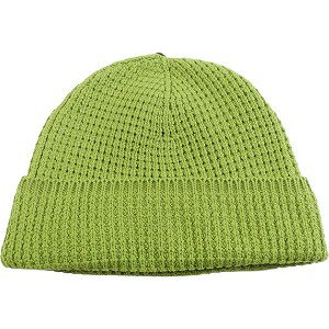 CHROME HEARTS ࡦϡ WAFFLE KNIT CROSS BUTTON HIT & RUN BEANIE KRMT G...