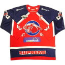 SUPREME シュプリーム 25SS Rhinestone Hockey Jersey Red ホッケージャージ 赤 Size 【M】 【新古品・未使用品】 ...